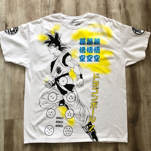 Dragon Ball Z, T Shirt, Goku, Anime, Shirt, DragonBall, Mens, T-Shirt, Size, 2X - Picture 4 of 6